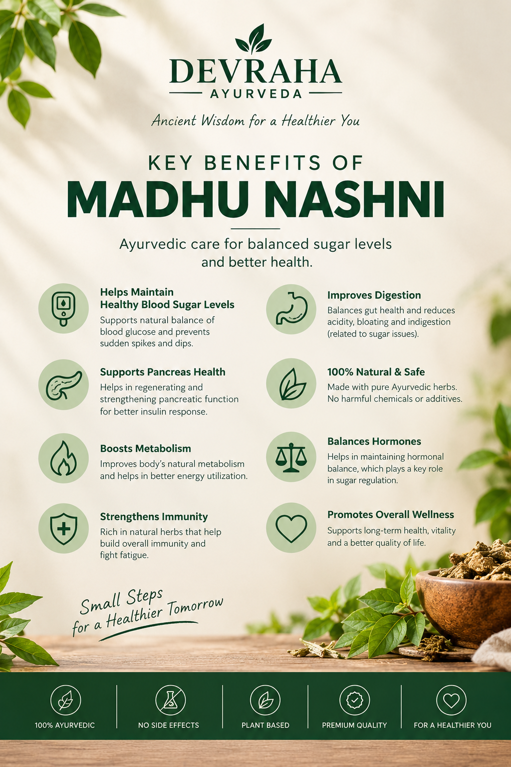 Madhu Nashni – Ayurvedic Blood Sugar Support Capsules | 60 Capsules